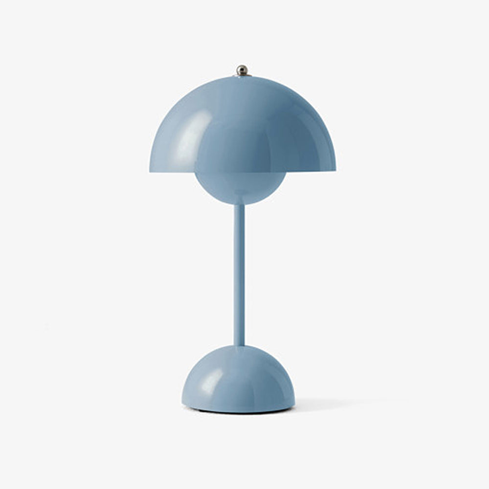 Danish Design Flowerpot Table Lamp Mushroom Metal Desk Lamp