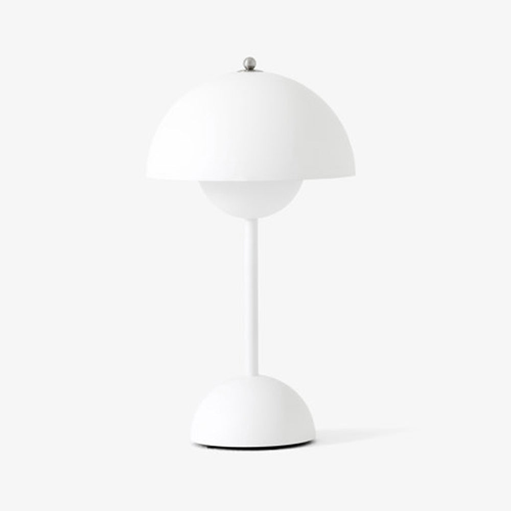Danish Design Flowerpot Table Lamp Mushroom Metal Desk Lamp