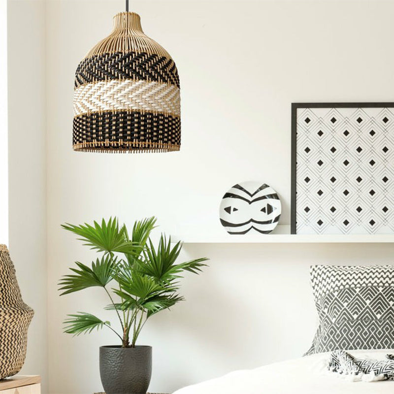 Rattan Pendant Light Woven Light Fixture