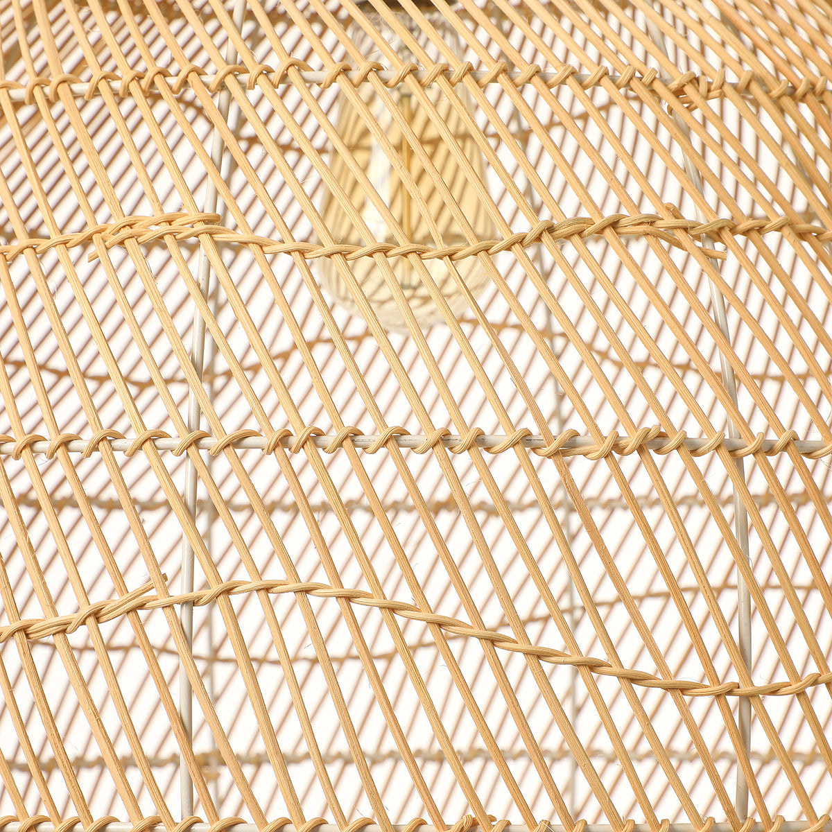 Nordic Rattan Hanging Light Shades Living Room Pendant Lamp Shade