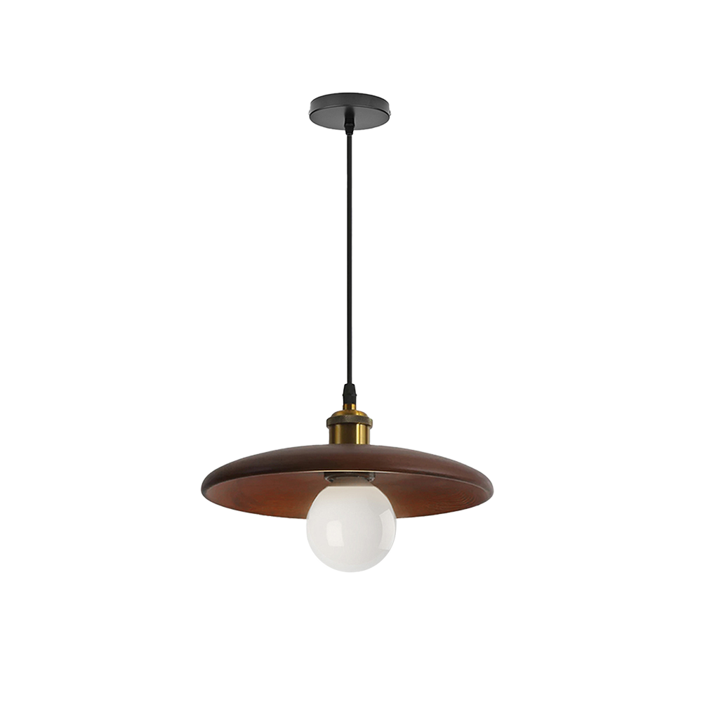 Nordic Wood Pendant Light Retro Lamp Creative Solid Wood chandelier