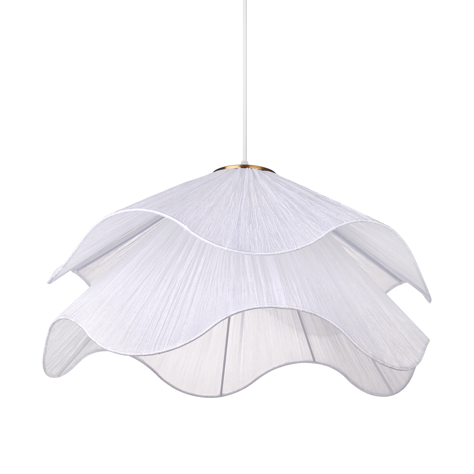 French Style Simple Pendant Light Bedroom Lampshade