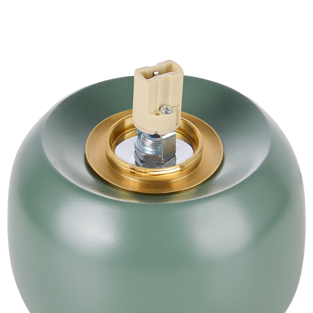 Minimalist Globe Table Lamp with Chubby Base Cozy Bedroom Lighting