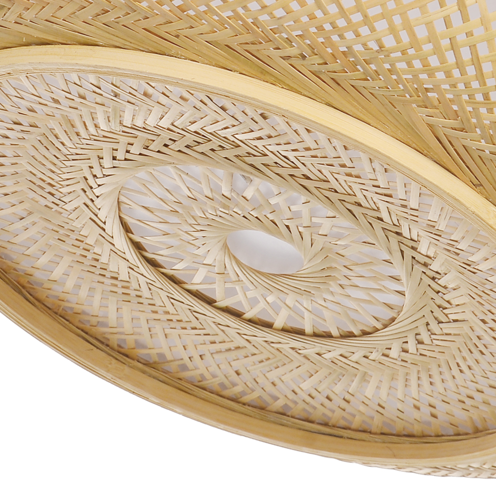 Simple Hand-woven Bamboo Ceiling Light