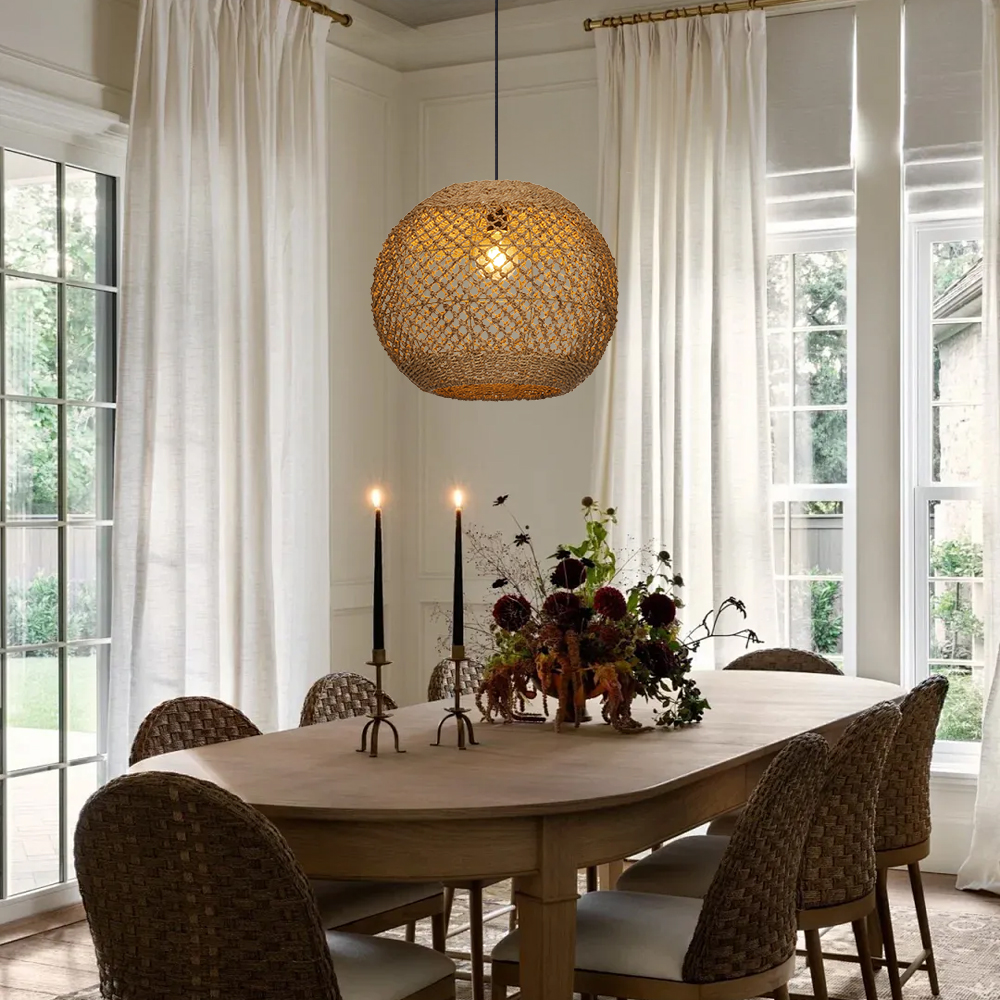 Wabi-sabi 5-in-1 Living Room Waterweed Pendant Lights