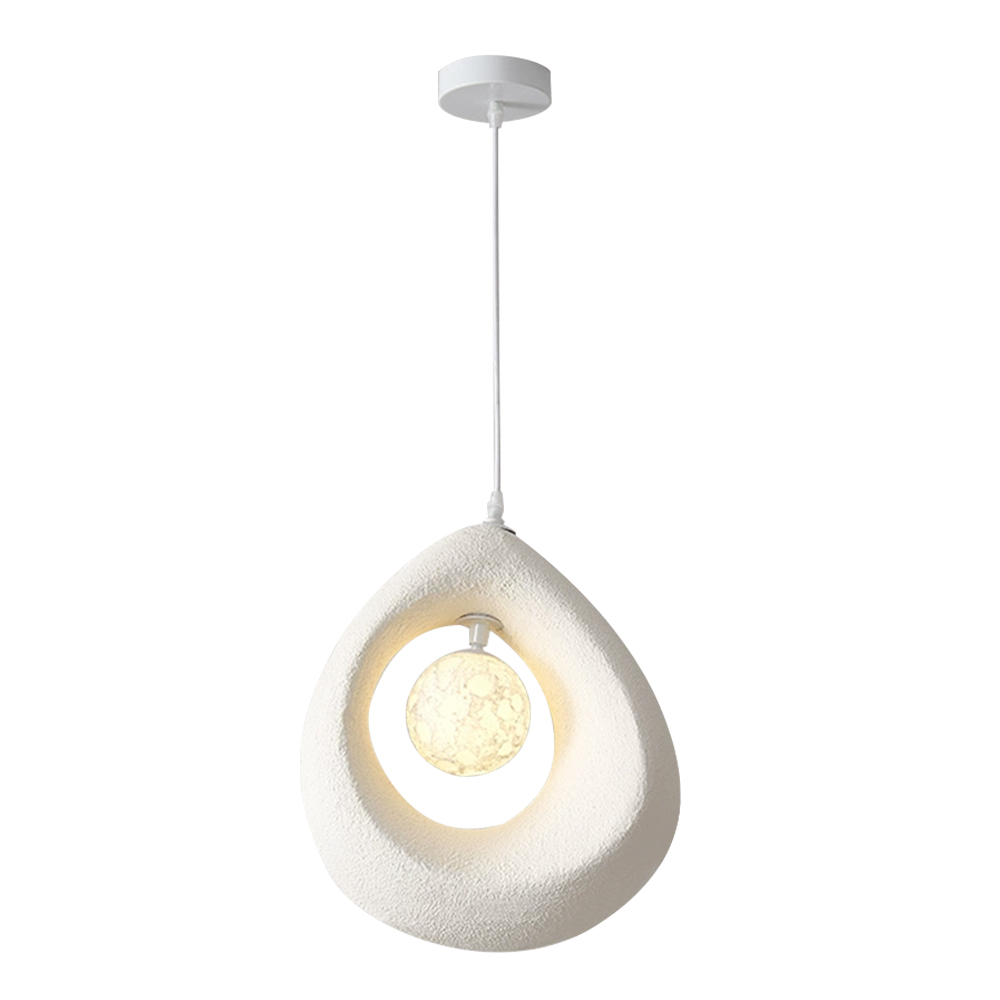 Wabi-Sabi Waterdrop Pendant Light Bedroom Decorative Lamp