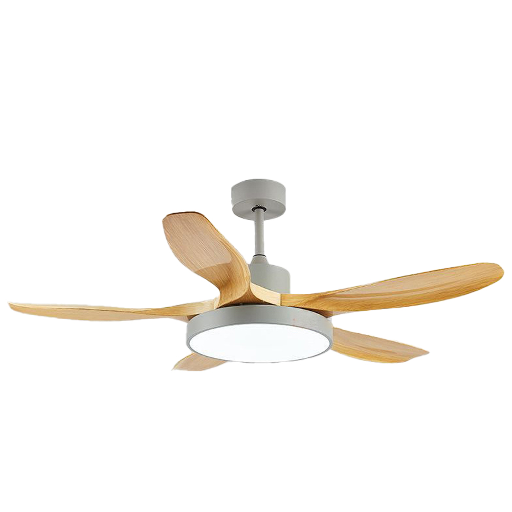 Large Five-leaf Ceiling Fan Light Full Spectrum LED Fan Light