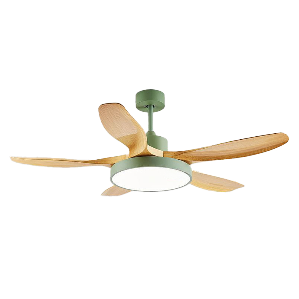 Large Five-leaf Ceiling Fan Light Full Spectrum LED Fan Light