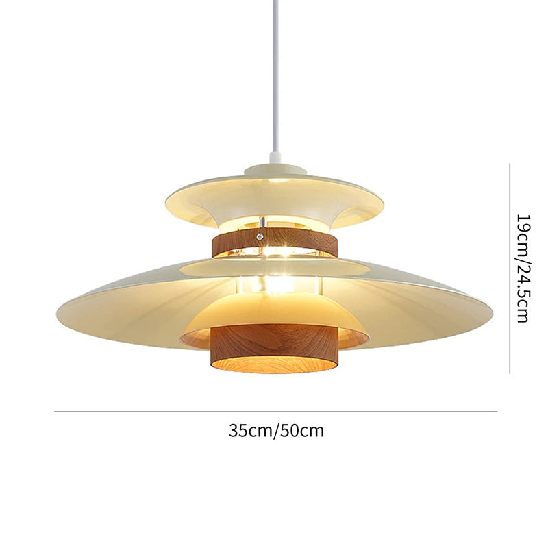 Classic Danish Design Layered Pendant Lights