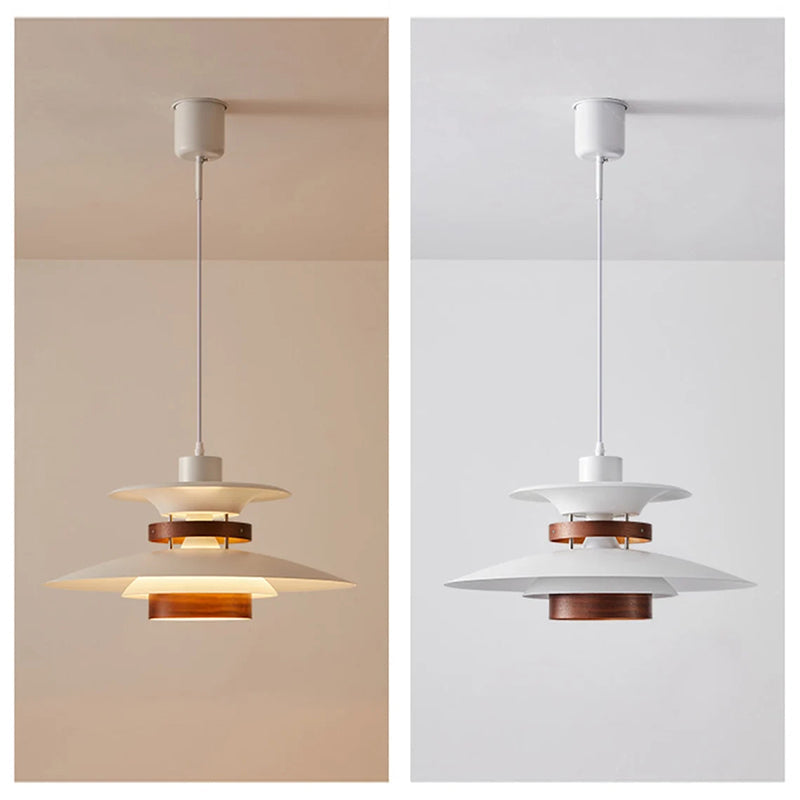 Classic Danish Design Layered Pendant Lights