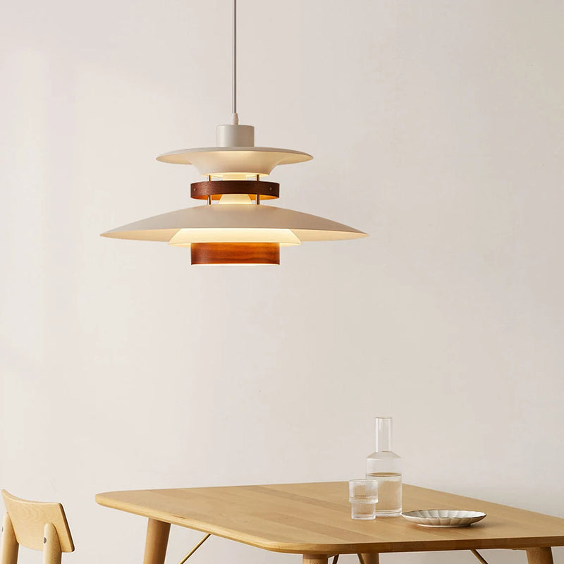 Classic Danish Design Layered Pendant Lights