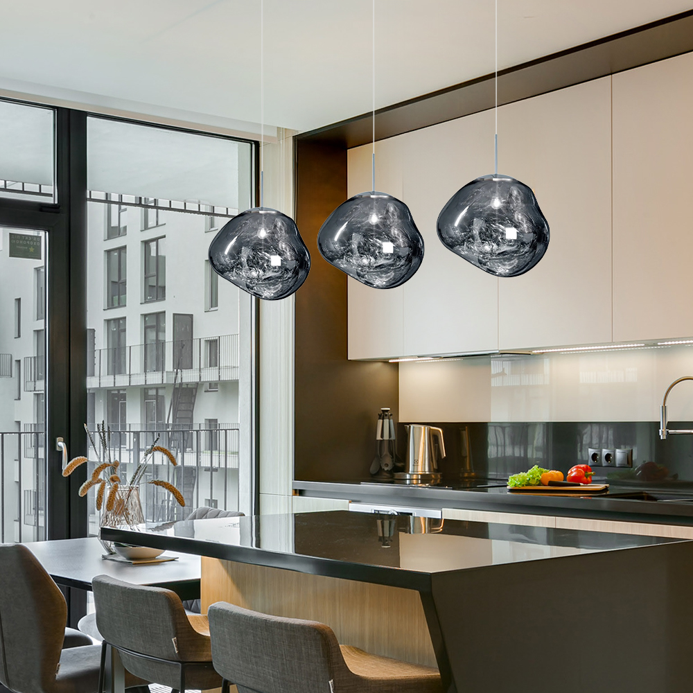 Designer Lava Chandelier Villa Loft Duplex Stairwell Pendant Light