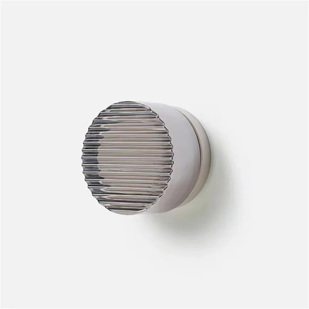 Modern Minimalist Glass Wall Lamp Corridor Bedroom Bathroom Decorative Lamp