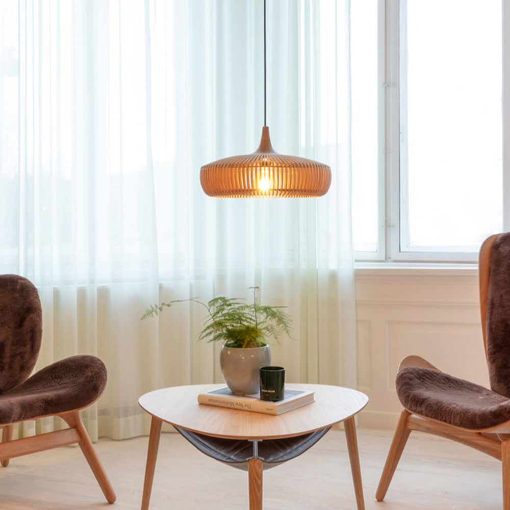 Japanese Style Wooden Living Room Pendant Light