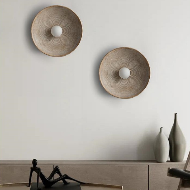 Japanese Retro Art Background Wall Decoration Lamp Restaurant Wall Lamp