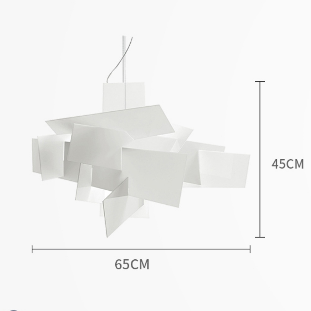 Italian Pendant Light Dining Room Simple Creative Stacking Chandelier