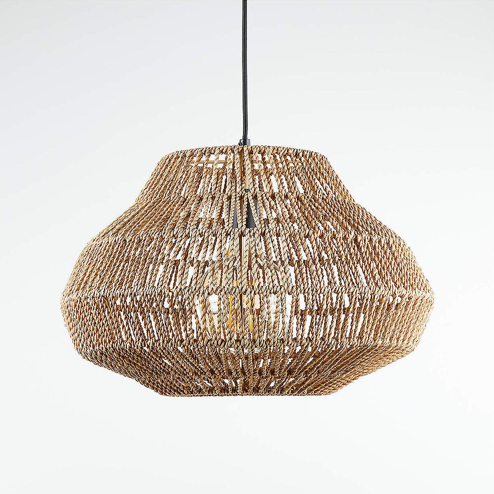 Bohemian Wabi-Sabi Minimalist Handmade Pendant Light