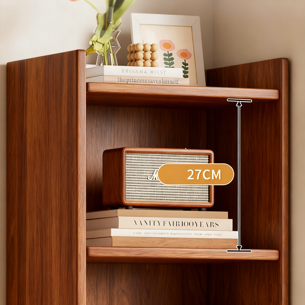 Floor-standing Bookshelf Multi-layer Living Room Display Cabinet Storage Bookcase