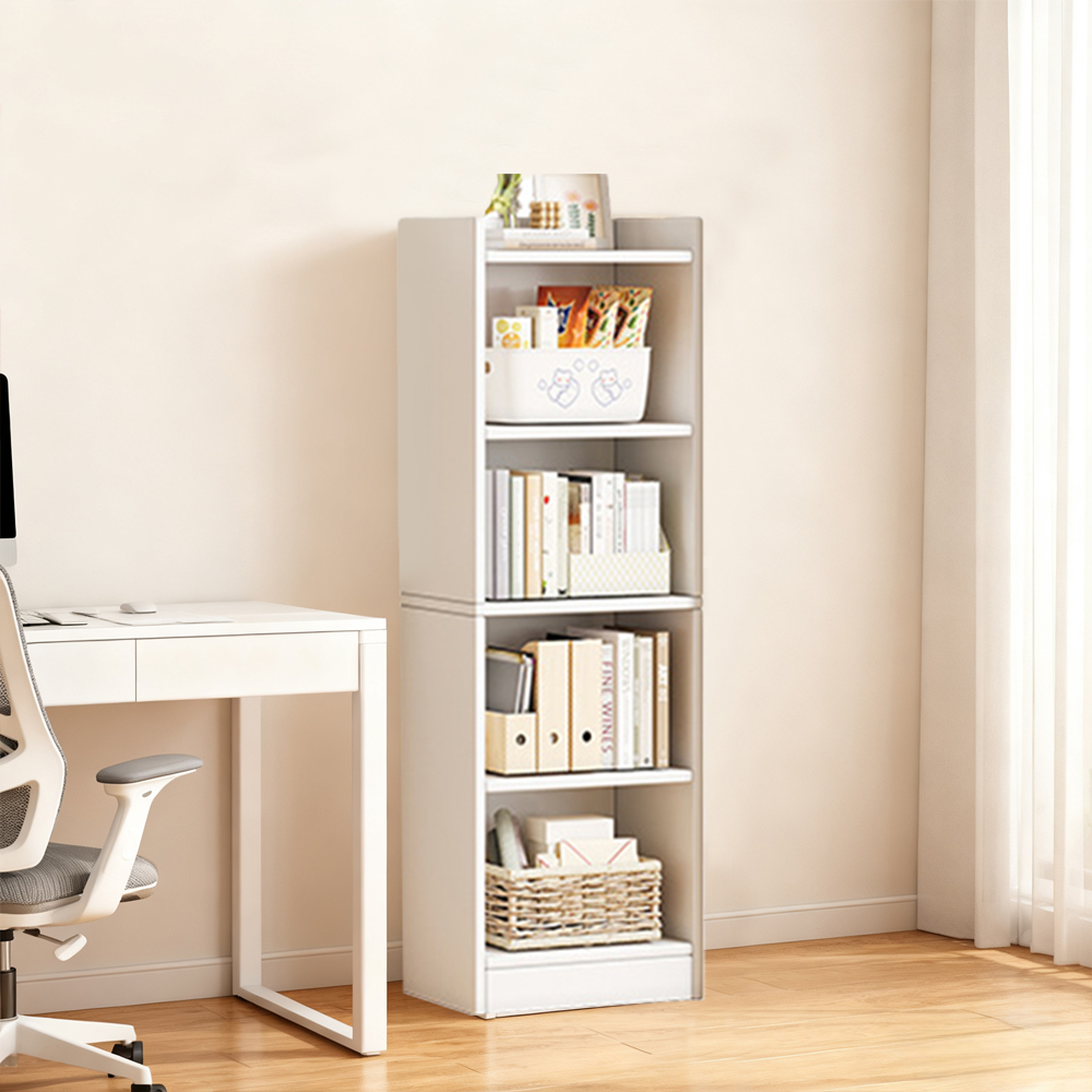 Floor-standing Bookshelf Multi-layer Living Room Display Cabinet Storage Bookcase