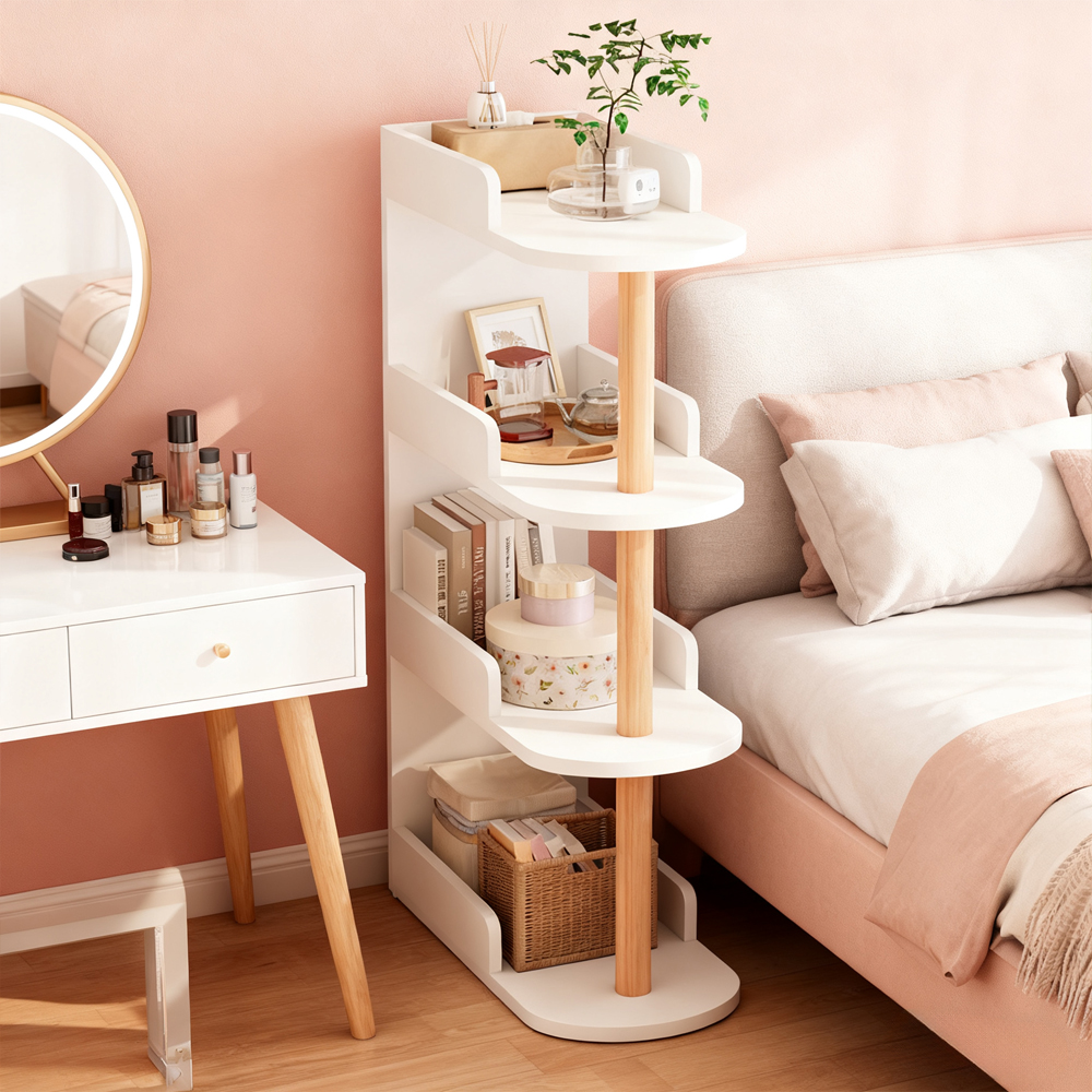 Living Room Mini Shelf Gap 4-layer Storage Cabinet