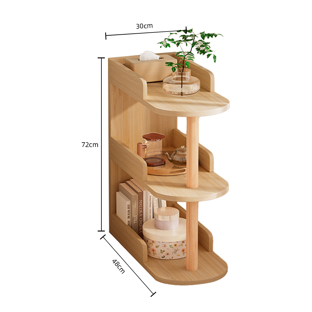 Living Room Mini Shelf Gap 4-layer Storage Cabinet