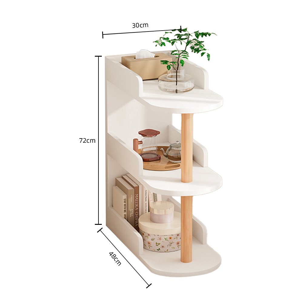 Living Room Mini Shelf Gap 4-layer Storage Cabinet