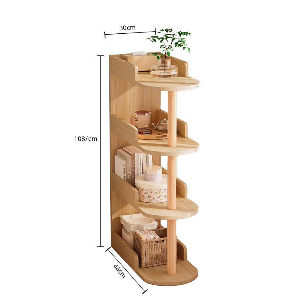 Living Room Mini Shelf Gap 4-layer Storage Cabinet