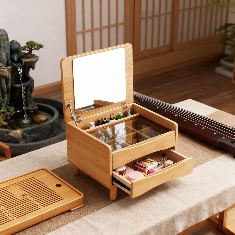 Nordic Mini Dressing Table Small Bedroom Multifunctional Storage Cabinet