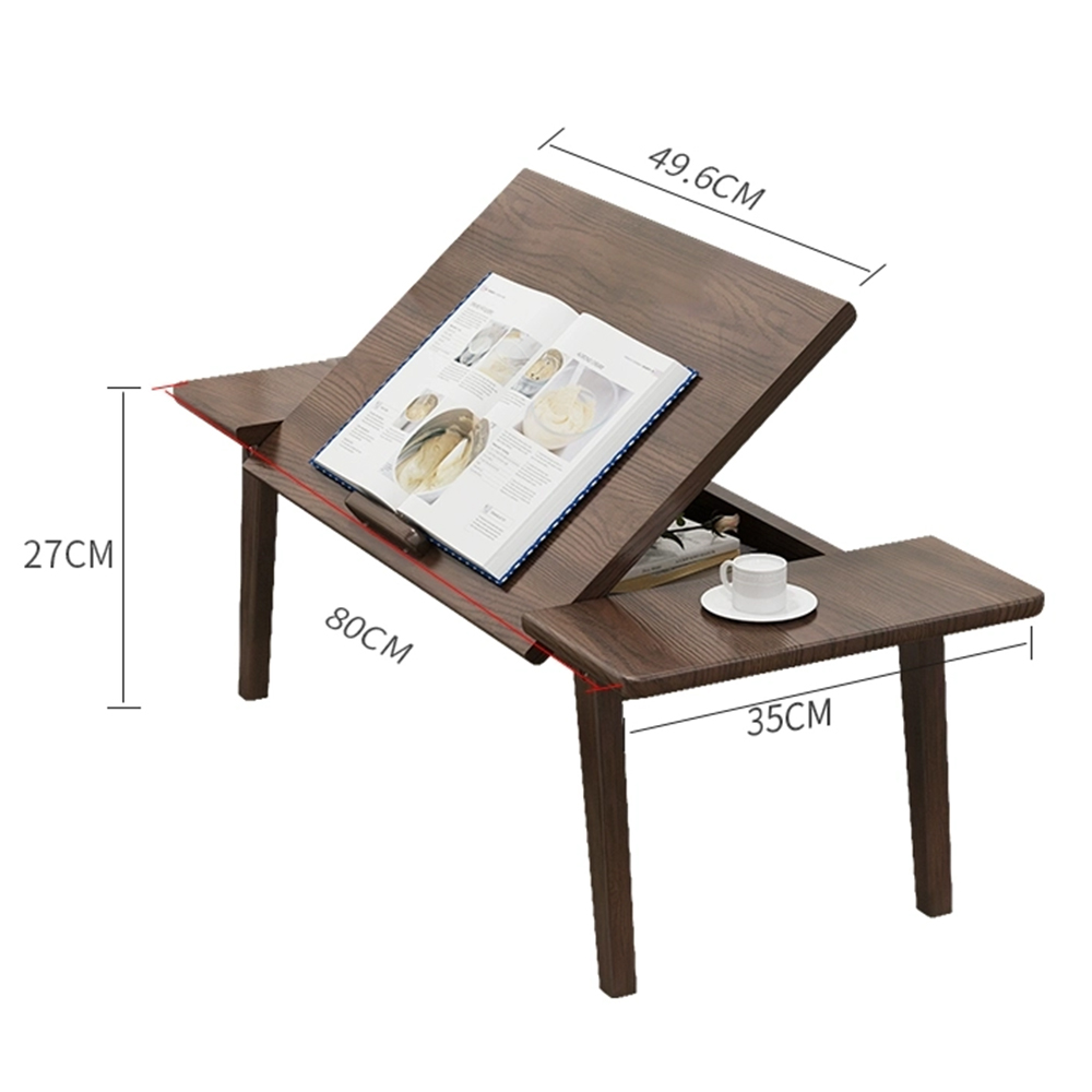 Notebook Bedroom Bed Desk Folding Table Solid Wood Table