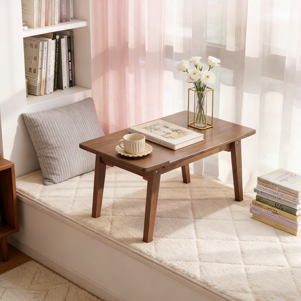 Notebook Bedroom Bed Desk Folding Table Solid Wood Table