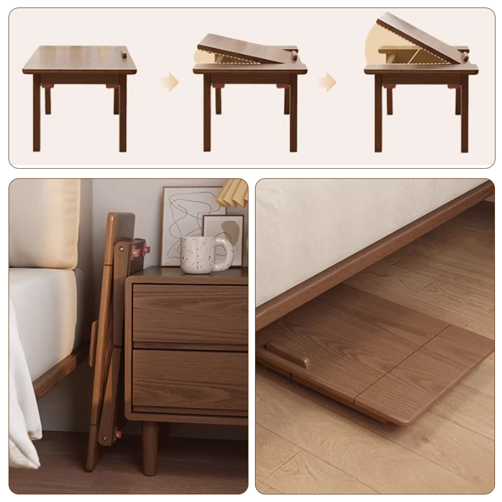 Notebook Bedroom Bed Desk Folding Table Solid Wood Table