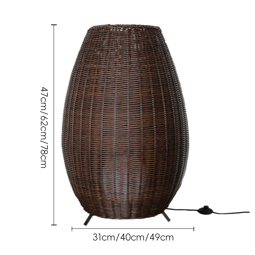 Outdoor Waterproof Garden Floor Lamp Lawn Landscape Lamp Solar Lamp