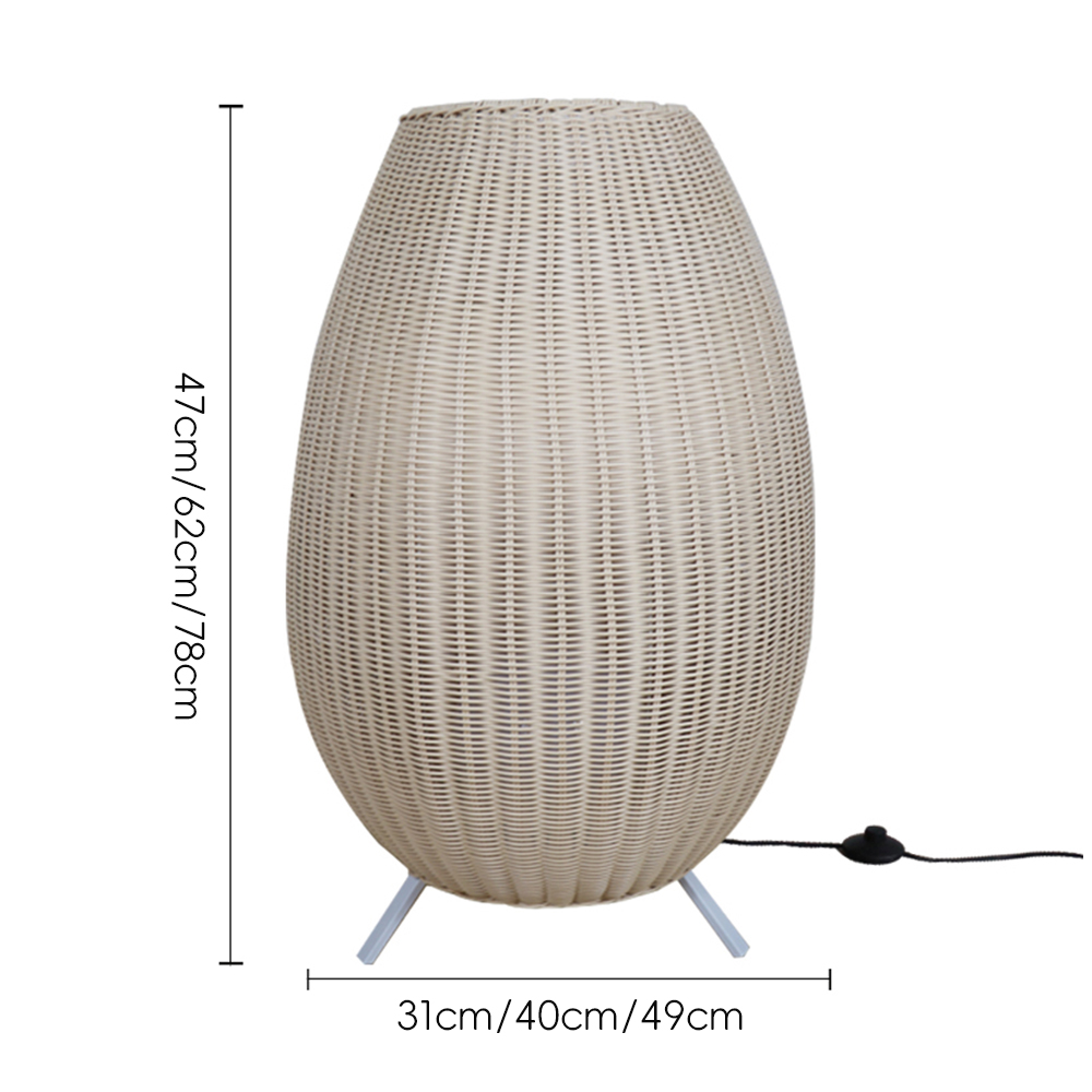 Outdoor Waterproof Garden Floor Lamp Lawn Landscape Lamp Solar Lamp