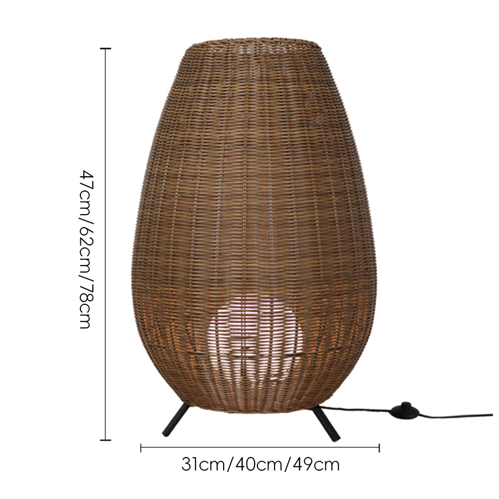 Outdoor Waterproof Garden Floor Lamp Lawn Landscape Lamp Solar Lamp