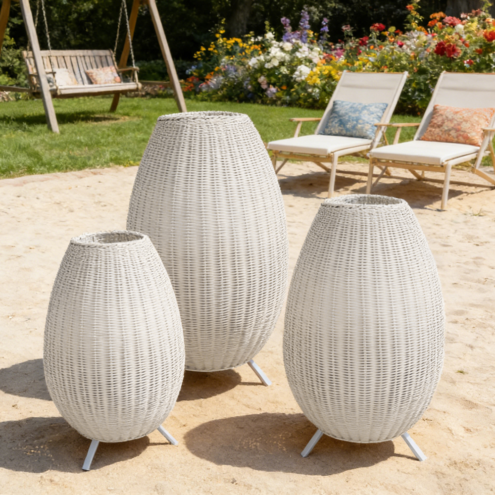 Outdoor Waterproof Garden Floor Lamp Lawn Landscape Lamp Solar Lamp