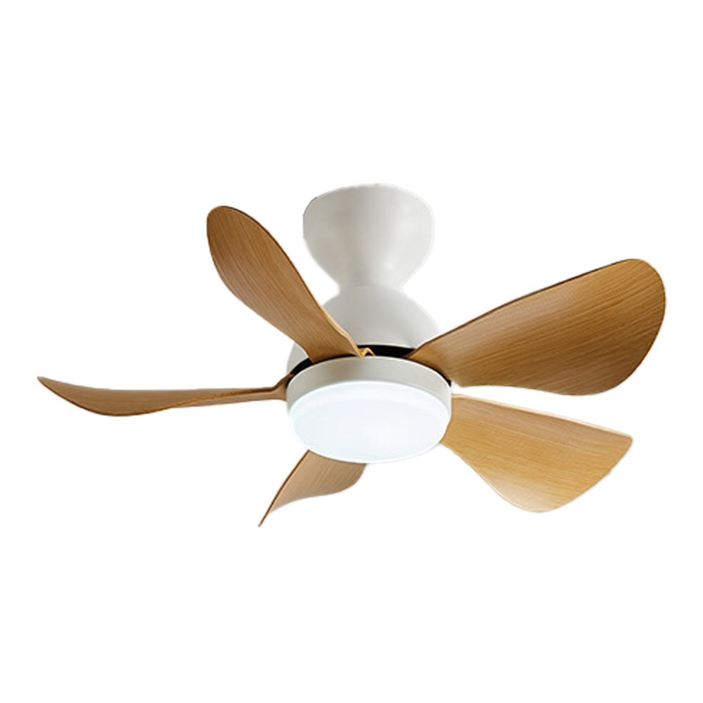 28'' Ceiling Fan Light Bedroom Fan Chandelier Integrated Light