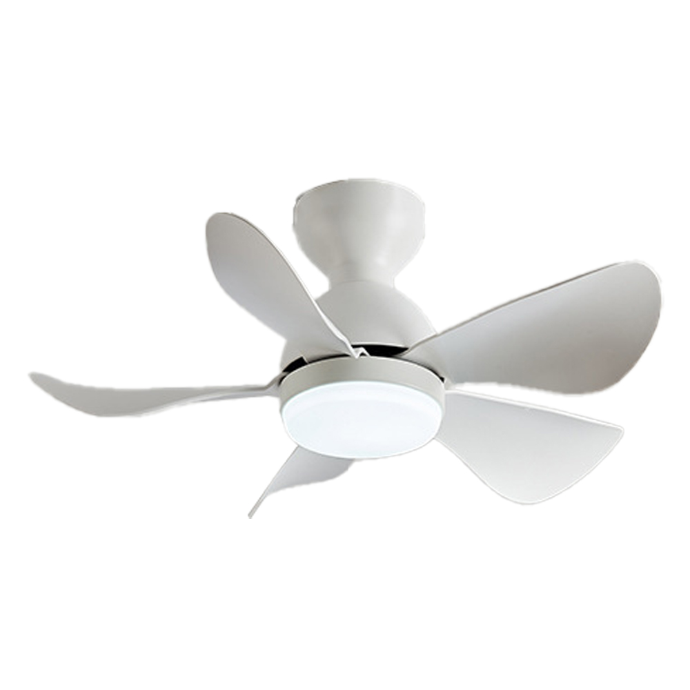 28'' Ceiling Fan Light Bedroom Fan Chandelier Integrated Light