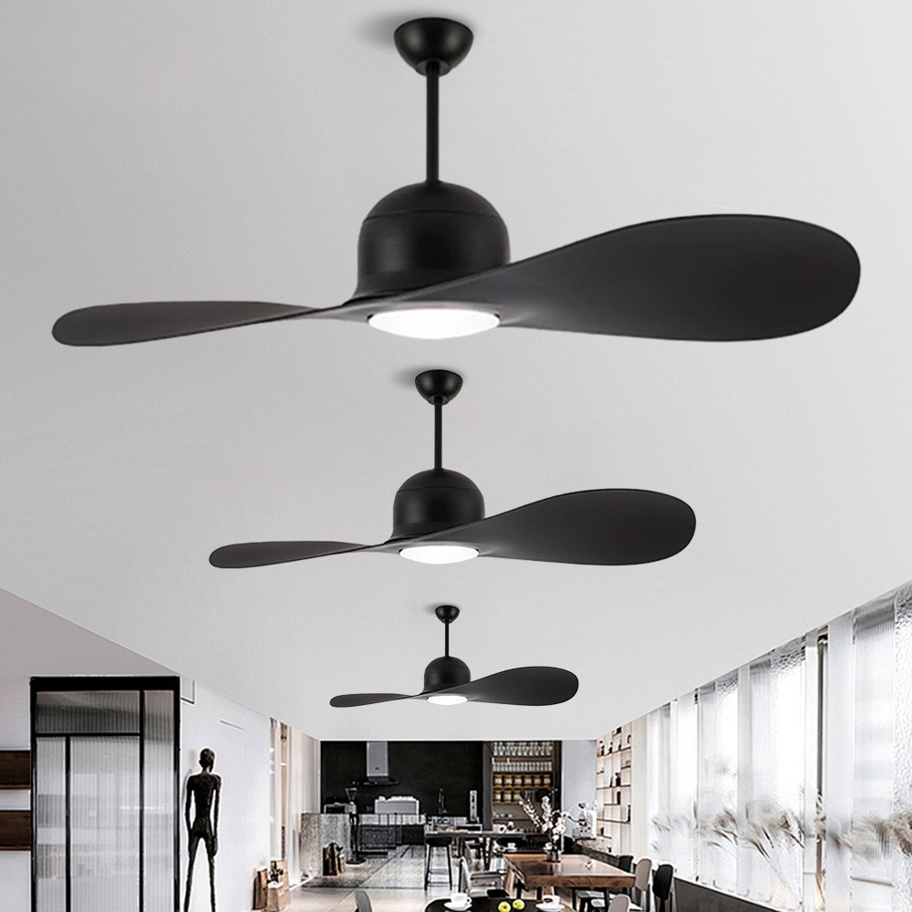 Nordic Minimalist Creative Hat Ceiling Fan Light Dining Room Electric Fan Light