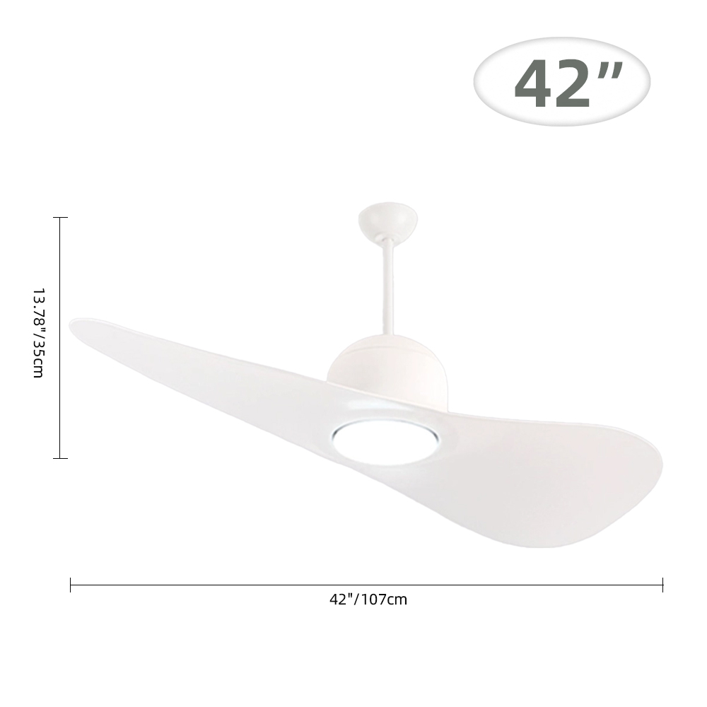 Nordic Minimalist Creative Hat Ceiling Fan Light Dining Room Electric Fan Light
