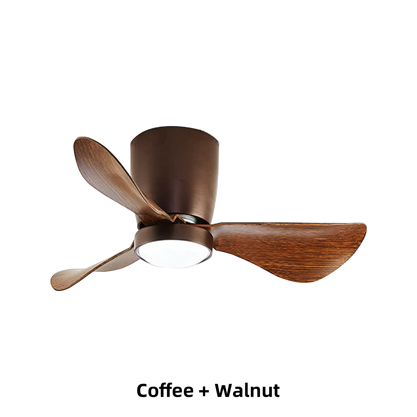 Nordic Simple Bedroom Ceiling Fan Light 24''