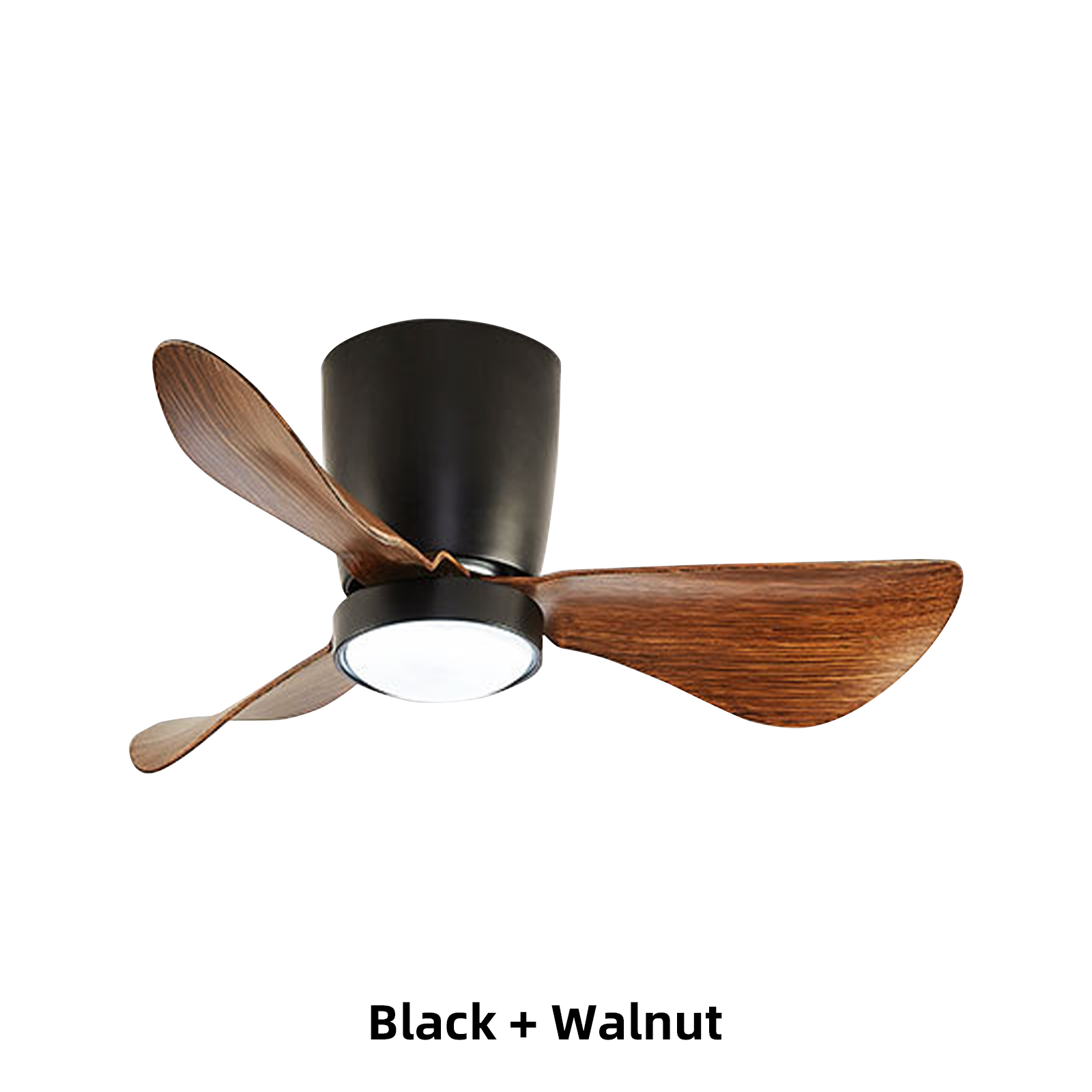 Nordic Simple Bedroom Ceiling Fan Light 24''
