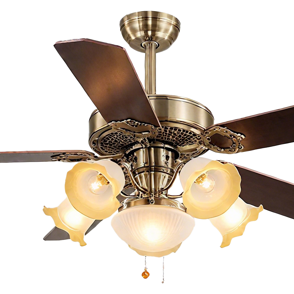 Nordic Living Room With Light Ceiling Fan Integrated High Wind Bedroom Lamp