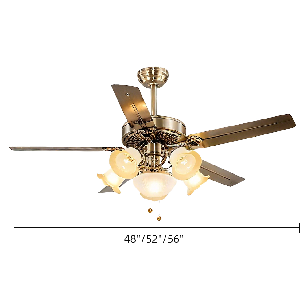 Nordic Living Room With Light Ceiling Fan Integrated High Wind Bedroom Lamp