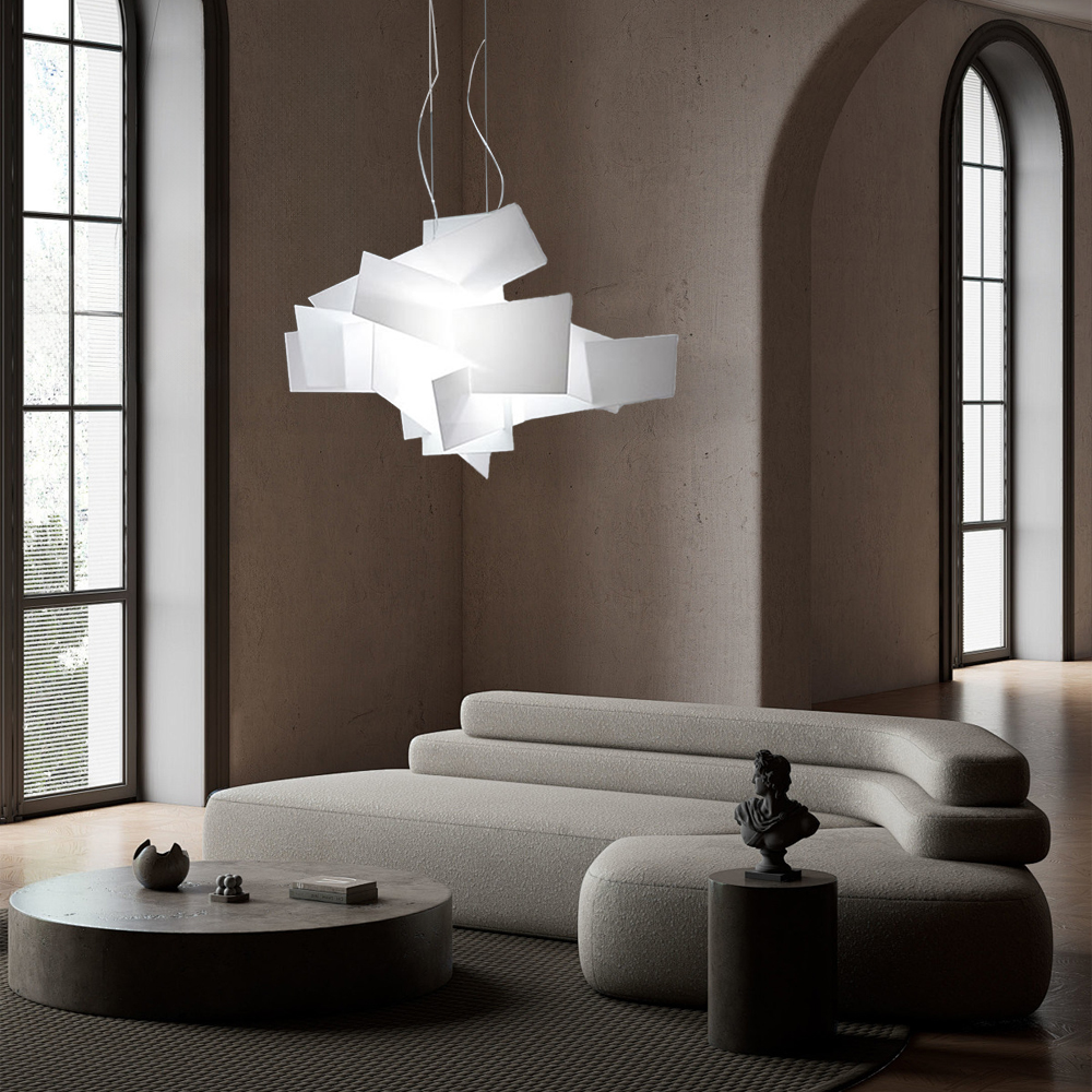 Italian Pendant Light Dining Room Simple Creative Stacking Chandelier