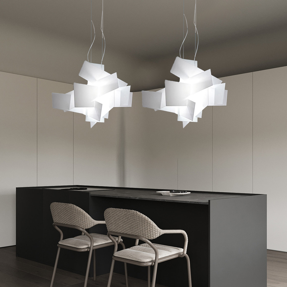 Italian Pendant Light Dining Room Simple Creative Stacking Chandelier