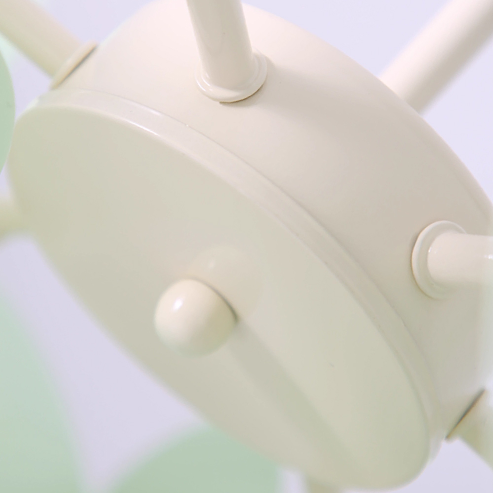 12 Heads French Green Pendant Light Living Room Bedroom Lamp