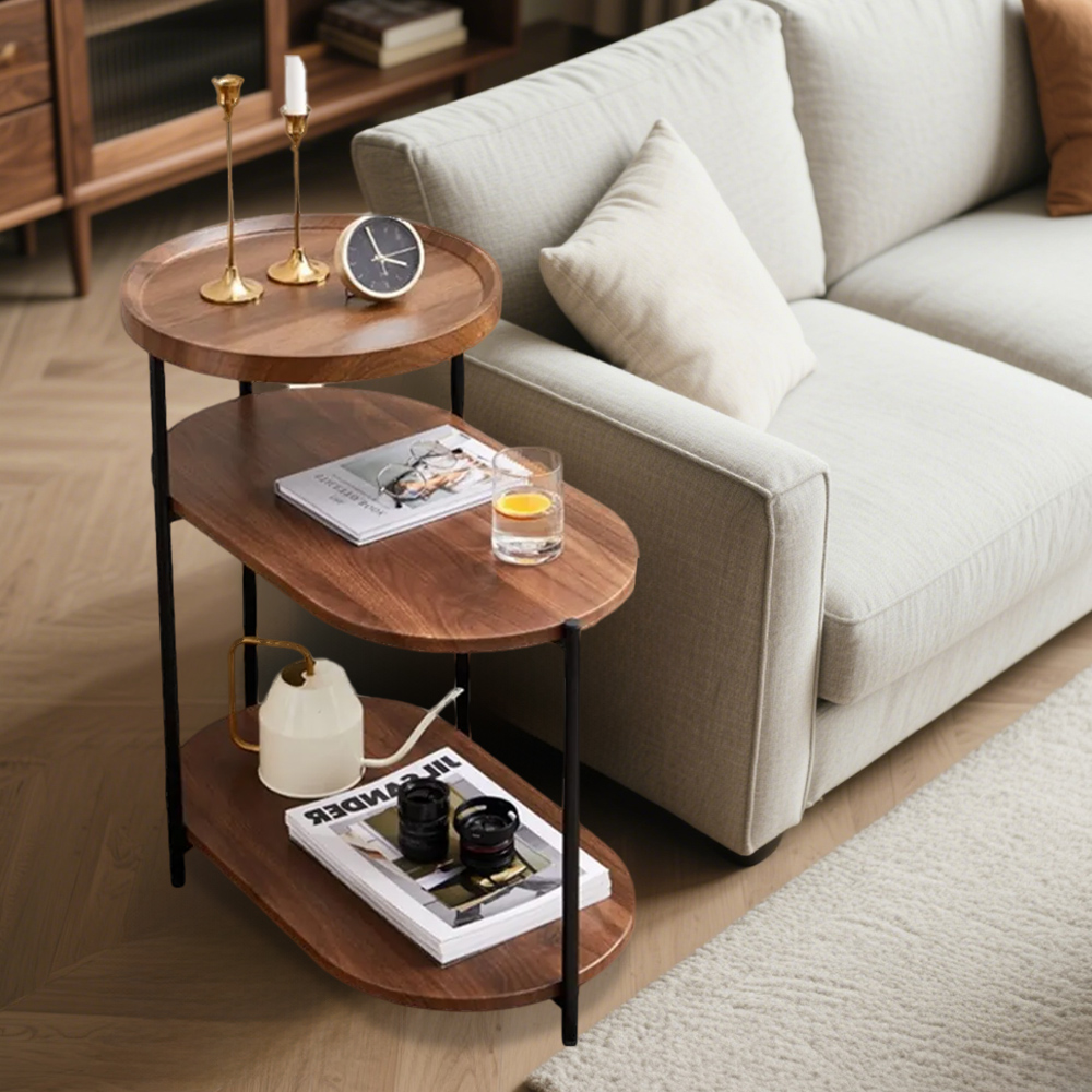 Nordic Bedroom Bedside Table Small Table Multi-layer Storage Rack Sofa Side Table