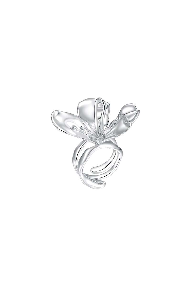Peach Blooming Collection Flower Ring Size 14