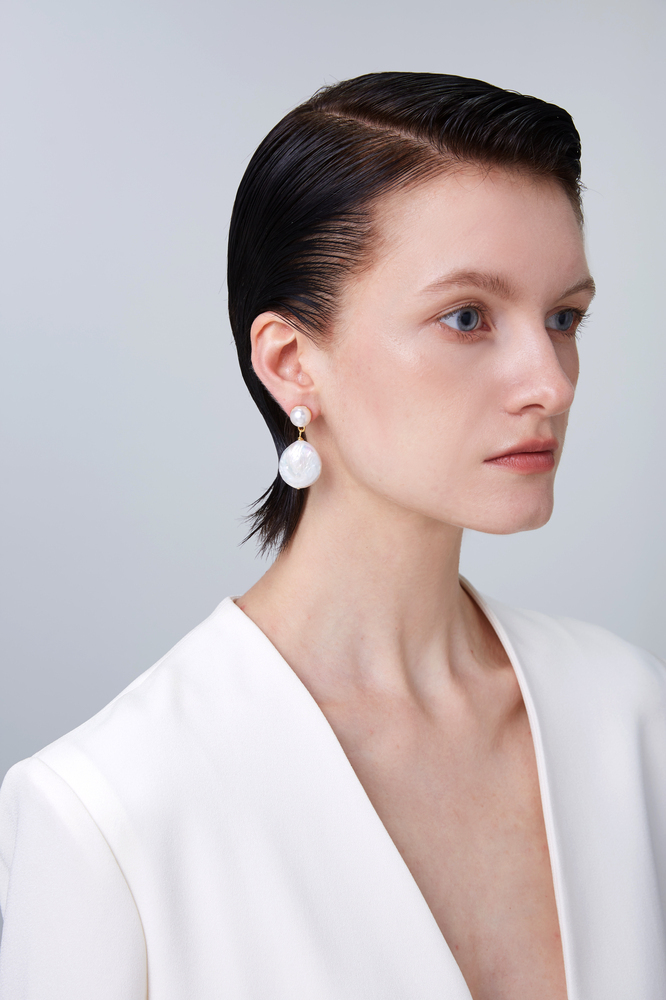 Baroque Pearl Earrings