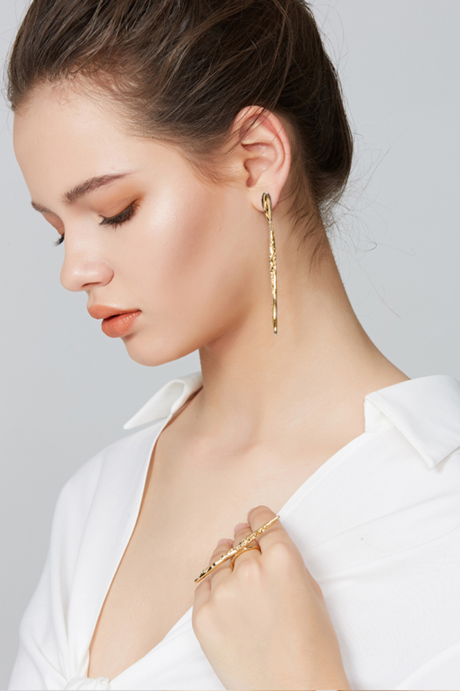 Branches Collection Free Size Open Ring